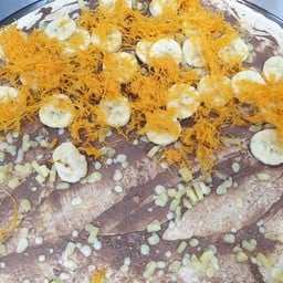 กล้วย นูเทลล่า  ฝอยทอง  เพิ่มชีส