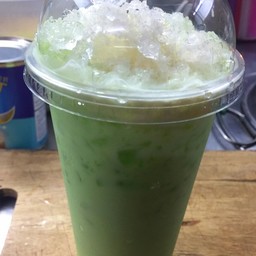 นมสดเขียวเย็น