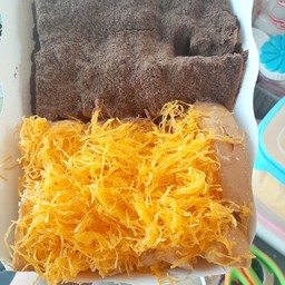 ปังปิ้งเนยนมฝอยทอง+โอวัลติน