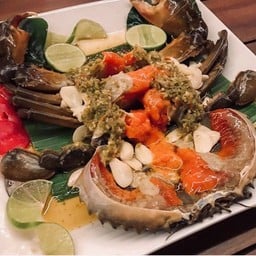ปูไข่ทะเลดองน้ำปลา
