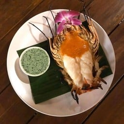 กุ้งแม่น้ำเผา 4 ตัวโล