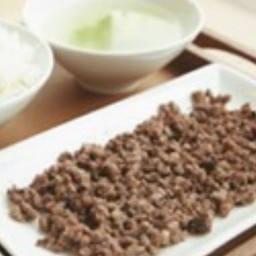 ข้าวหมูสับหนำเลี๊ยบ