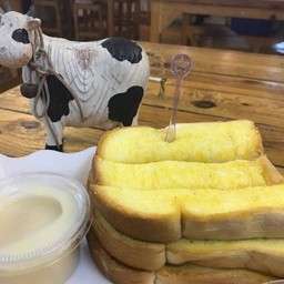 ปังปิ้ง จิ้มนมข้น (สติ้ก)