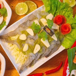 กุ้งแช่น้ำปลา