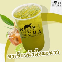 ชาเขียวน้ำผึ้งมะนาว
