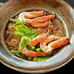 กุ้งอบวุ้นเส้น