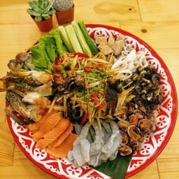 ตำถาดทะเล ไซส์ S