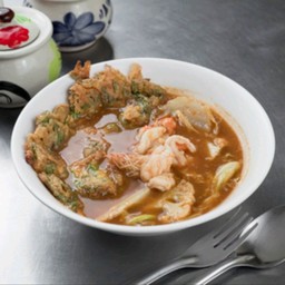 แกงส้มชะอมไข่กุ้ง