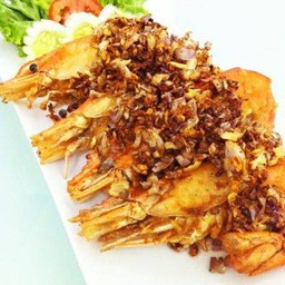 กุ้งทอดกระเทียม