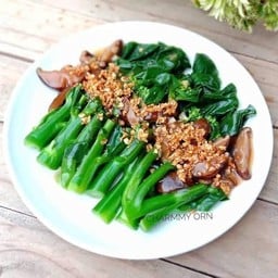 คะน้าฮ่องกงน้ำมันหอย