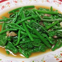 ยอดมะระผัดน้ำมันหอย