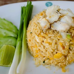 ข้าวผัดปู (จานใหญ่)