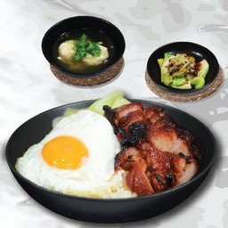 SET A ข้าวหมูแดง