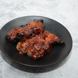 หมูแดงจานเดี่ยว