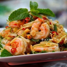 พล่ากุ้งขาว