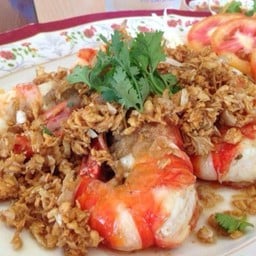 กุ้งทอดกระเทียม