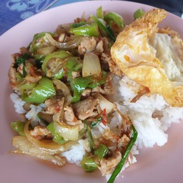 พริกหยวกไข่ดาว 30 บาทค่ะ