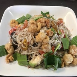 ส้มตำขนมจีนลาว