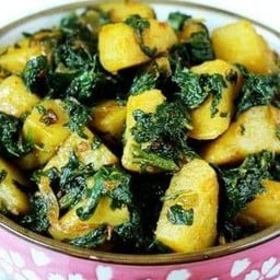 aloo palak