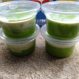 สังขยาใบเตย( ถ้วย)