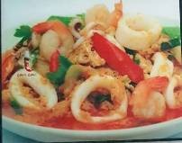 ทะเลผัดผงกะหรี่