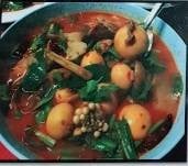 ต้มยำไข่ปลาน้ำข้น