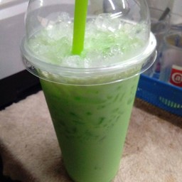 แคนตาลูป นมสด เย็น