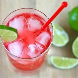 Red Lemon Soda Frappe แดงมะนาวโซดาปั่น