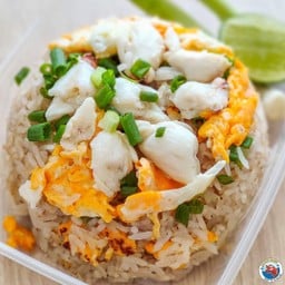 ข้าวผัดกรรเชียงปูก้อนใหญ่