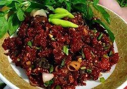 ก้อยเนื้อดิบ (ขม)