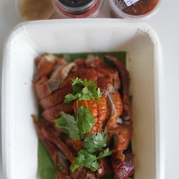 เป็ดย่าง หมูย่าง ซี่โครงหมูย่าง อร่อยโครตๆ