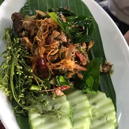 ลาบหมูคั่ว