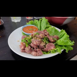 เนื้อลายลวกจิ้ม