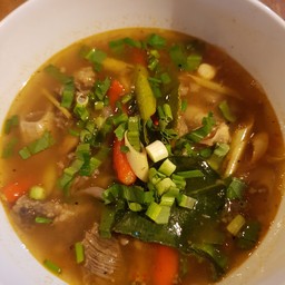 ต้มเเซ่บเอ็นเนื้อ