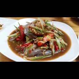 ตำแตงกุ้งสด