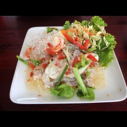 ยำวุ้นเสันหมูสับ