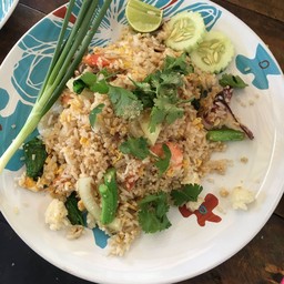 ข้าวผัด กุ้ง,หมึก,ทะเล,รวมมิตร