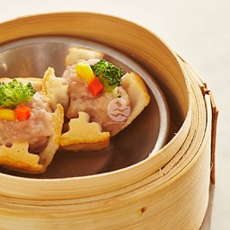 เต้าหู้ปลาแต้มหน้าหมู