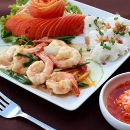 เส้นหมี่กุ้งผัด