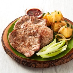 เขียงหมูแซ่บน้ำจิ้มแจ่ว