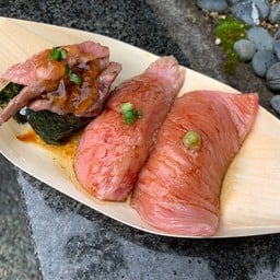 Hida Beef Sushi(Morning Market ) Takayama