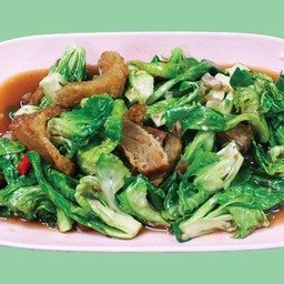 แขนงผัดน้ำมันหอย