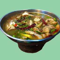 ต้มยำปลาช่อน หัว พุง ไข่