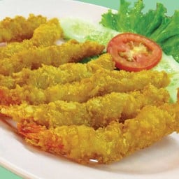 กุ้งชุบแป้งทอด
