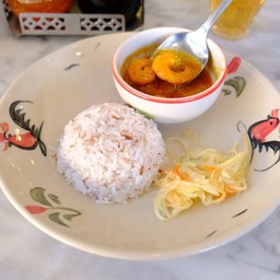ข้าวมันแกงกุ้ง