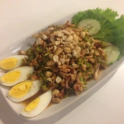 ยำถั่วพู+ไข่ต้ม