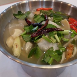 ต้มยำเนื้อปลากะพง