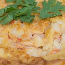 ข้าวไข่เจียวกุ้งสับ