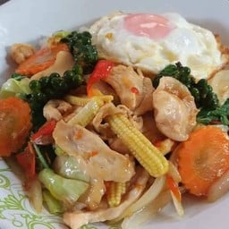 ผัดขี้เมาไก่