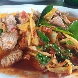 ผัดฉ่าหมู (เป็นกับข้าว)